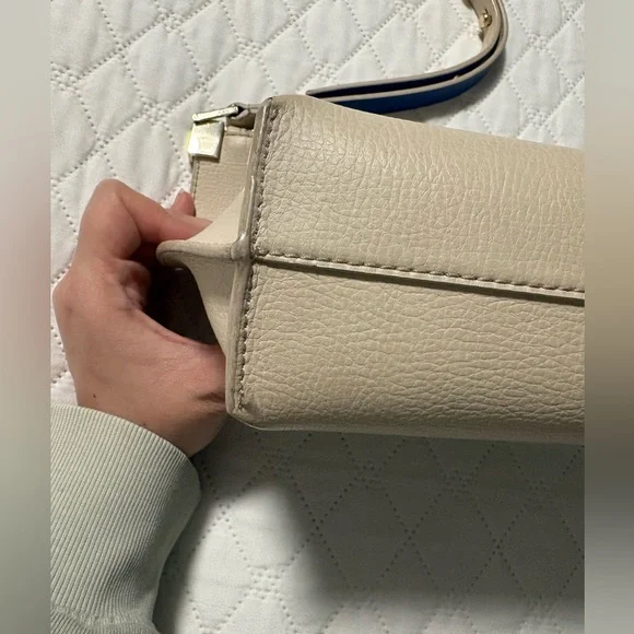 Kate Spade Cream Foster Court Pepper Crossbody Bag Purse - Picture 5 of 16